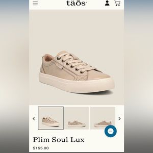 Taos Plim Soul Lux Leather Sneakers 9 W